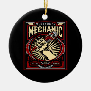 Ornamento De Cerâmica mecanismo de trabalho pesado