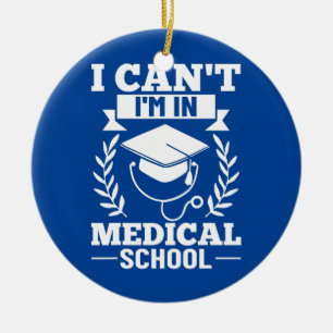 Ornamento De Cerâmica Médico da Faculdade de Medicina Estudante Educação