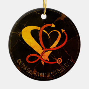 Ornamento De Cerâmica Médico, enfermeiro, paramédico, modelo de presente