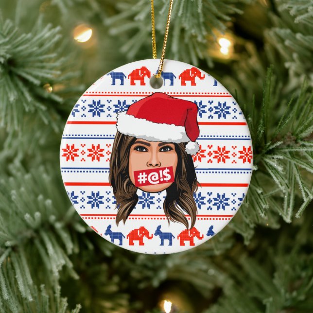 Ornamento De Cerâmica MELANIA TRUMP Christmas (Árvore)