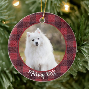 Ornamento De Cerâmica Melhor Cachorro de Todos os Tempos Nome Personaliz