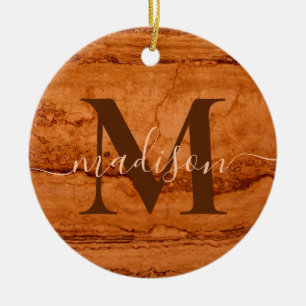 Ornamento De Cerâmica Melhor Pai de sempre, Canyon Granite, dourado âmba