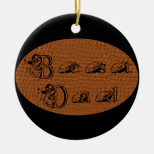 Ornamento De Cerâmica Melhor texto de futebol do Pai