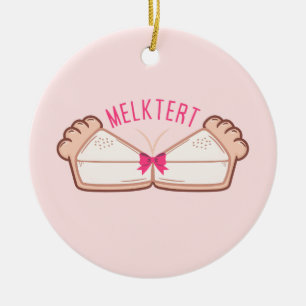 Ornamento De Cerâmica MELKTERT Afrikaanse Boeremeisie Personalizado
