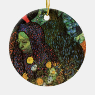 Ornamento De Cerâmica Memória do Jardim em Etten por Vincent van Gogh