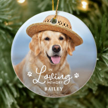 Memória Personalizada Pet Dog 2 Foto Memorial