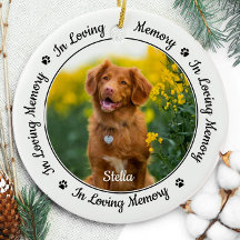 Memorial de Foto de Cachorro Moderno em Amor