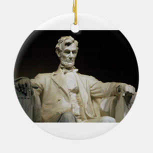 Ornamento De Cerâmica Memorial de Lincoln