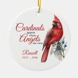 Ornamento De Cerâmica Memorial do Cardeal de Natal e Anjos