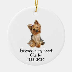 Ornamento De Cerâmica Memorial Keepsaokie Cão Pet Animal Cerâmica Orna