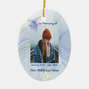 Ornamento De Cerâmica Memorial KeepsasaemDragonfly