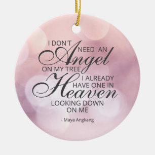 Ornamento De Cerâmica Memorial Photo Ornament