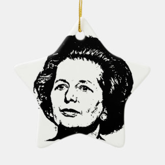 Ornamento De Cerâmica Memórias de Margaret Thatcher
