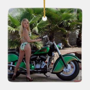 Ornamento De Cerâmica Menina Indiana