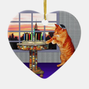 Ornamento De Cerâmica menorah cat.jpg