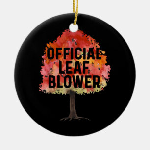 Ornamento De Cerâmica Mens Engraçado Paisagismo Homens Trabalhando Folga