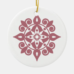 Ornamento De Cerâmica Mente nova Design de Mandala