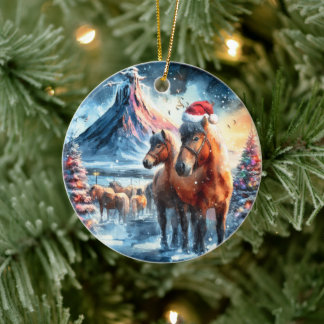 Ornamento De Cerâmica Merry Christmas - 11