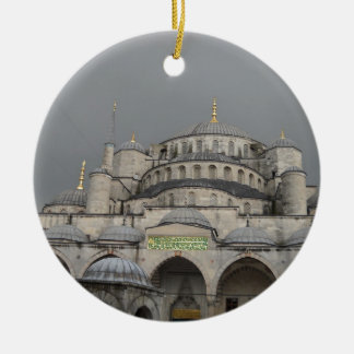 Ornamento De Cerâmica Mesquita azul em Istambul, Turquia