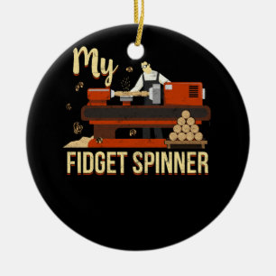 Ornamento De Cerâmica Meu Fidget Spinner Engraçado Lança Vintagem De Mad
