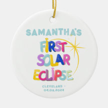 Meu Primeiro Eclipse Solar Adicionar Nome e Locali