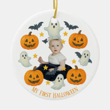 Meu Primeiro Halloween | Pumpkin e Wreath Fantasma