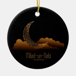 Ornamento De Cerâmica Milad Un Nabi Mubarak