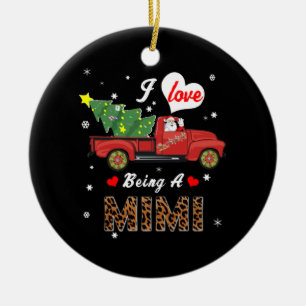 Ornamento De Cerâmica Mimi Lover Eu Adoro Ser Uma Árvore De Natal Mimi