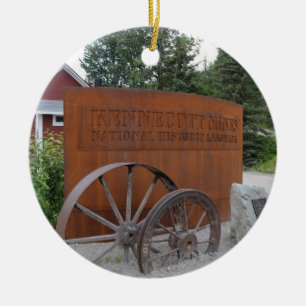 Ornamento De Cerâmica Mina Kennecott no Alasca