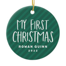 Minha primeira foto de bebê verde-listrada de Nata