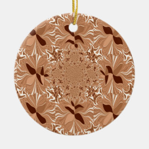 Ornamento De Cerâmica Minhas Cores de Café da Manhã