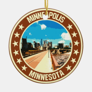 Ornamento De Cerâmica Minneapolis