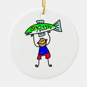 Ornamento De Cerâmica Miúdo dos peixes
