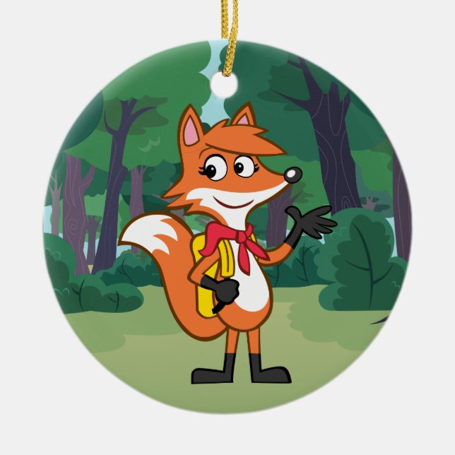 Ornamento De Cerâmica modelo (Frente)