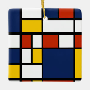 Ornamento De Cerâmica modelo bauhaus pintura de arte geométrica abstrato