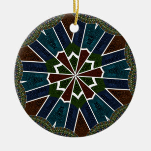 Ornamento De Cerâmica Modern Sari