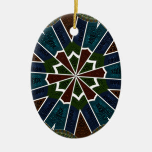Ornamento De Cerâmica Modern Sari