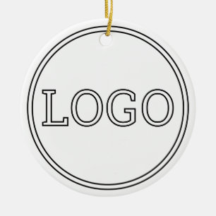 Ornamento De Cerâmica moderno, minimalista e elegante personalizado