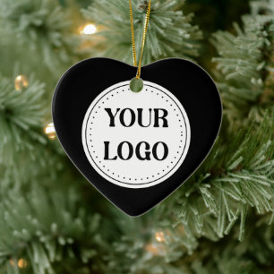 Ornamento De Cerâmica Moderno, minimalista, elegante e personalizável