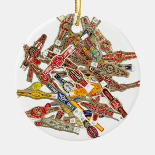 Ornamento De Cerâmica Molas para Anel de Cigarros