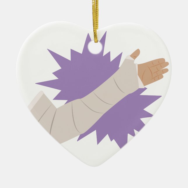 Ornamento De Cerâmica Molde do braço (Frente)