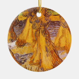Ornamento De Cerâmica Molinetes de Trigo por Vincent van Gogh
