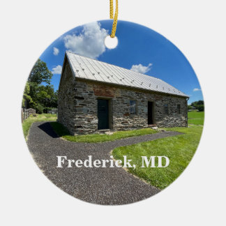 Ornamento De Cerâmica Monocacy Battlefield em Frederick Maryland