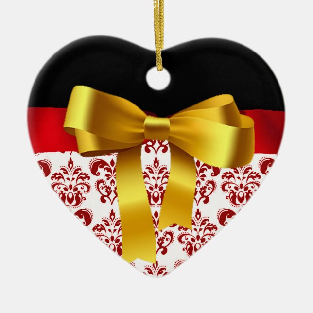 ORNAMENTO DE CERÂMICA MONOGRAMA DE BORRACHA AMARELO-BRANCA ELEGANTE (Frente)