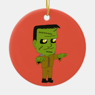 Ornamento De Cerâmica monstro de chibi