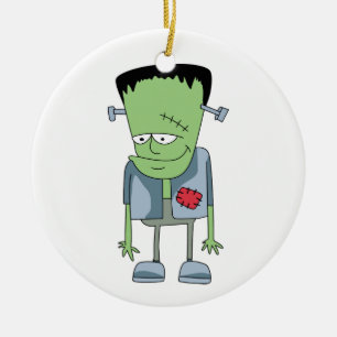 Ornamento De Cerâmica Monstro de Frankenstein