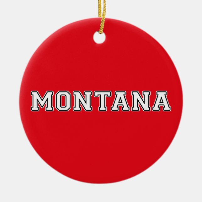 Ornamento De Cerâmica Montana (Frente)