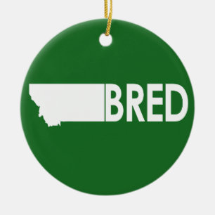 Ornamento De Cerâmica Montana Bred