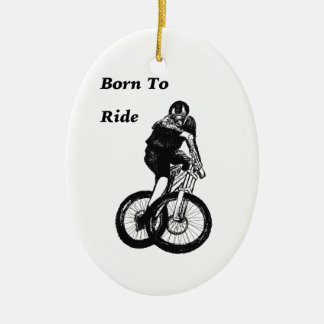 Ornamento De Cerâmica Montanha Biker MTB BMX CYCLIST Cyclo cross