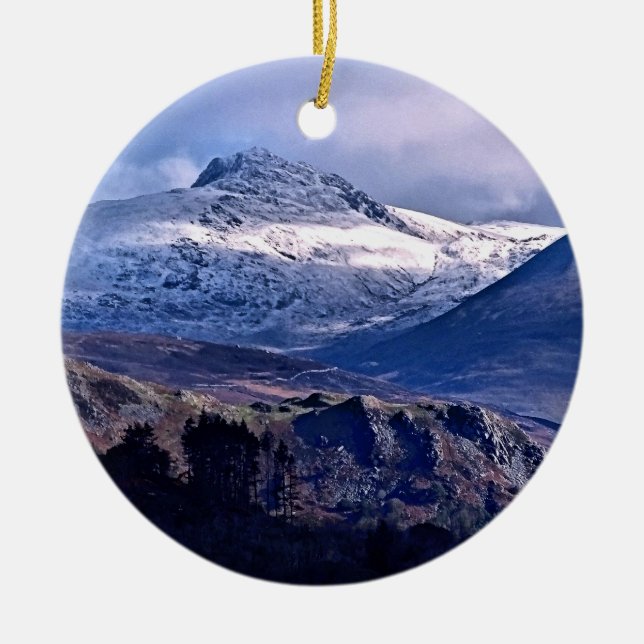 ORNAMENTO DE CERÂMICA MONTANHAS (Frente)